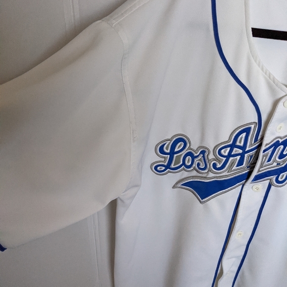 Dodgers jersey button up size 2XL - Picture 4 of 6